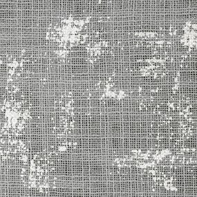 ZÁVES NA KRÚŽKOCH SOLANA 140X250 CM STRIEBORNÁ