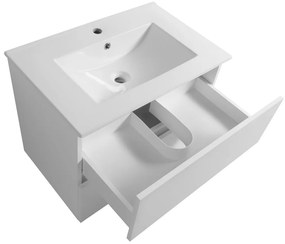 Aqualine Aqualine, PANEDA umývadlová skrinka 69,5x55x45,2cm, biela, PN270