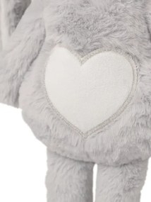 Mojkáčik - Bábika králik sivá mini s menom Kristínka 30 cm