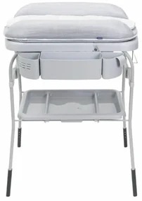 Stolík prebaľovací s vaničkou Cuddle & Bubble - Grey Melange
