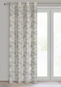 ZATEMŇOVACÍ ZÁVES NA KRÚŽKOCH MIRA 140X250 CM VZOROVANÁ