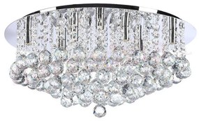 Azzardo AZ1288 - Krištáľové stropné svietidlo BOLLA 10xG9/40W/230V