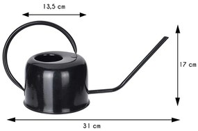 Kanva na polievanie Simple, 1, 1 l, čierna