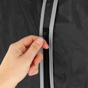 Čierny závesný obal na šaty Compactor Dress Bag