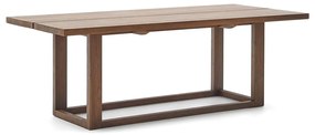 Jedálenský stôl z tíkového dreva v prírodnej farbe 100x220 cm Sashi – Kave Home