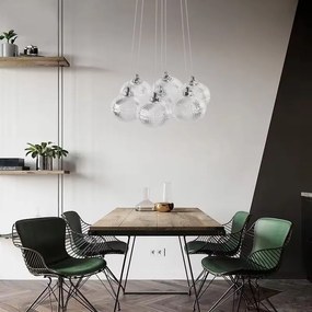 Toolight Toolight, závesné svietidlo 7xG9, MS021-7CP, chrómová, OSW-09635