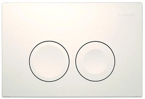 Tlačidlo Delta 25 115.125.11.1 biela