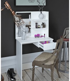 Dekoratívny stolík BELEZA, biely