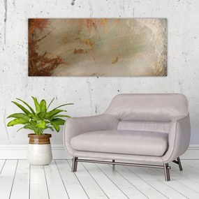 Obraz - Textúrovaná abstrakcia (120x50 cm)