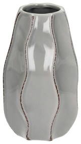 Váza Onda 19cm light grey