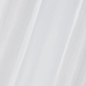 Goldea perleťovo biela hladká organza bez vzoru - metráž 145 cm