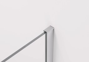 Cerano Volpe, sprchovací kút so skladacími dverami 70(dvere) x 80(stena), 6mm číre sklo, chrómový profil, CER-CER-427180