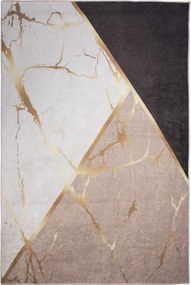 Koberec MILANO 20010-01 hnedý / zlatý