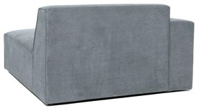 Sivý menčestrový modul pohovky (ľavý roh) Sting – Scandic