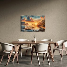 Obraz - Pohľad z pláže (90x60 cm)