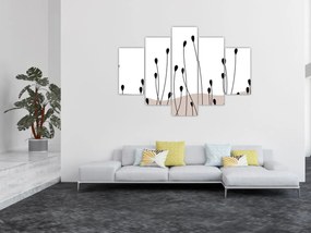 Obraz - Grafická lúka N⁰1 (150x105 cm)