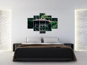 Obraz z japonskej národnej záhrady (150x105 cm)