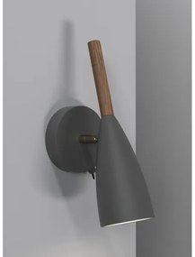 DFTP by Nordlux - Nástenné bodové svietidlo PURE 1xGU10/8W/230V šedá