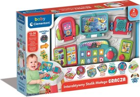 Šteniatka Interaktívny stolový prehrávač Zvuk Svetlá Poľský jazyk Clementoni 50385
