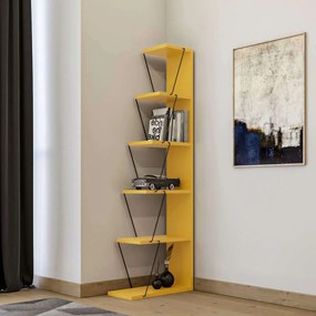 Könyvespolc Tlos - Yellow
