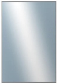 DANTIK - Zrkadlo v rámu, rozmer s rámom 80x160 cm z lišty Hliník šedá (7002006)