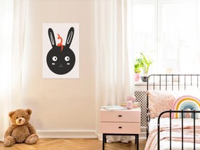 Artgeist Obraz - Rabbit Sees Everything (1 Part) Vertical Veľkosť: 60x90, Verzia: Premium Print