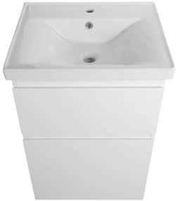 Aqualine Sapho, ALTAIR umývadlová skrinka 52x72,5x45 cm, biela