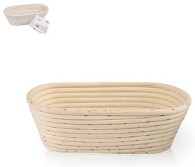 Ošatka na chlieb oválna, 26x13x9 cm