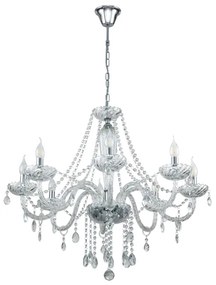 Eglo 39101 - Luster BASILANO 1 8xE14/40W/230V