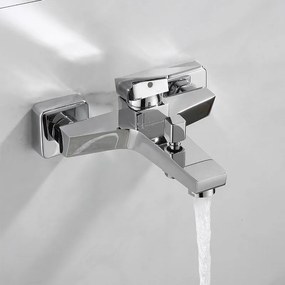 Aqualine Aqualine, RITMO podomietková sprchová batéria, box, 3 výstupy, chróm, RT043