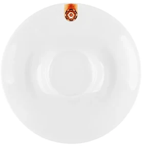 Kávová/čajová podšálka s hnedým ornamentom 15 cm – Gaya RGB - 451861