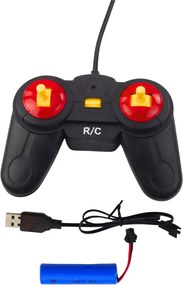 LEAN Toys RC diaľkovo ovládané policajné terénne auto biele 1:12