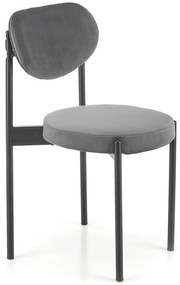 Stolička K509 sivá