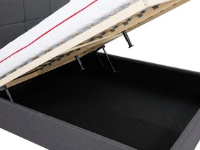 Čalúnená posteľ s úložným priestorom Atenso Duo, Dostupné poťahy: Sawana 69, Rozmer postele: 180x200