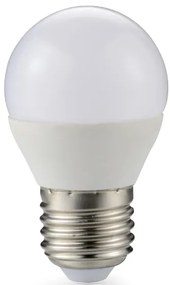 10x LED žiarovka E27 - G45 - 8W - 700lm - studená biela