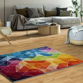 Medipa (Merinos), Kusový koberec Fantasy 835-17 blue/yellow, 160x230, viacfarebná