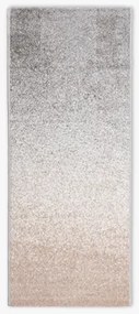 Koberec OMBRE HOUSTON sivo-béžový 67x160 cm
