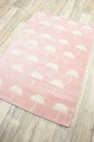 Detský koberec Kiddy 5075P rúžový