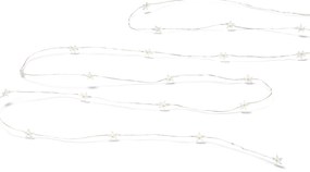 Svetelná reťaz s mikro LED, hviezdy