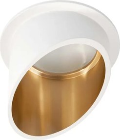 BERGE Podhľadové svietidlo GU10 71065 - biele - nevyklopné