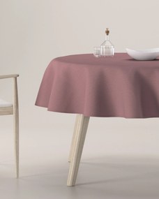 Obrus okrúhly farba produktu ružová látka polopriehľadný, zapletaná