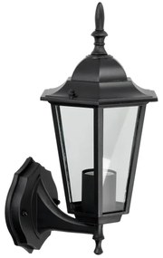 Vonkajšie nástenné svietidlo 1xE27/60W/230V IP44 čierna