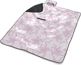 Sablio Plážová deka Veselé hviezdy: 200x140 cm