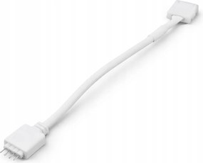 10 mm RGB LED konektor na pripojenie pásika, 4 piny/západka bez spájkovania