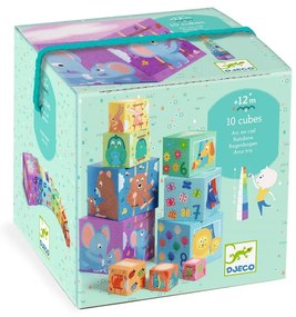 Skladacie kocky - pyramída - mamičky a mláďatká