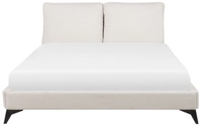 Ženilková posteľ 180 x 200 cm béžová MELLE Beliani