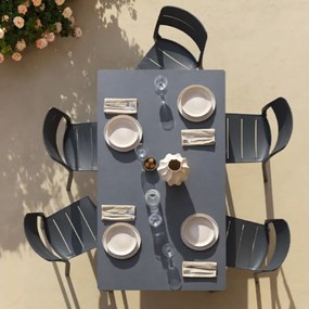 PIAVE 160x90 záhradný stôl antracite