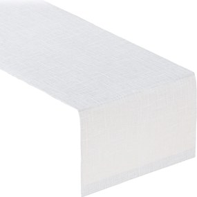 Štóla na stôl farba produktu biela látka polopriehľadný, zapletaná