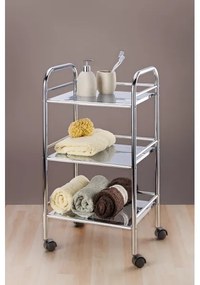 WENKO 12285100 - Vozík EXCLUSIVE 41x75 cm lesklý chróm