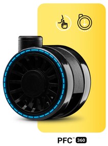 Herné kreslo Diablo X-One 2.0 Normal Size, Electric Yellow/ žlté